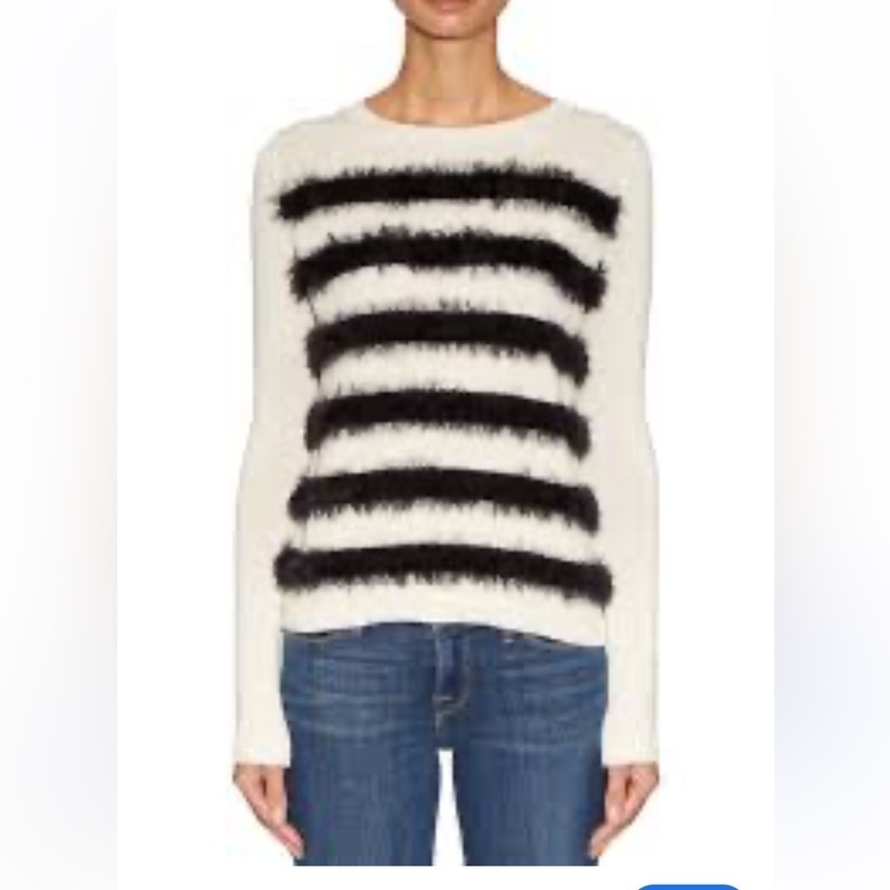 MaxMara Weekend black and white sweater, size L